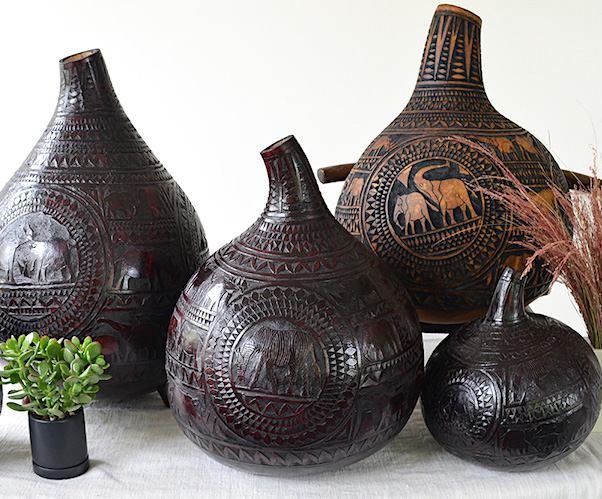 Incised Gourd